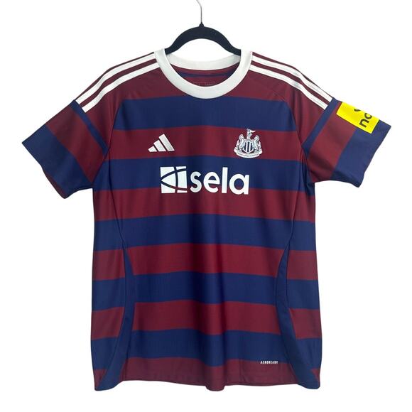 NWT Adidas Newcastle United FC 24/25 Away Soccer Jersey Women’s Size L (JX6514) - Picture 4 of 11
